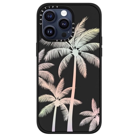 Casetify Black and White Palm Tree Case - Picture 1 of 8